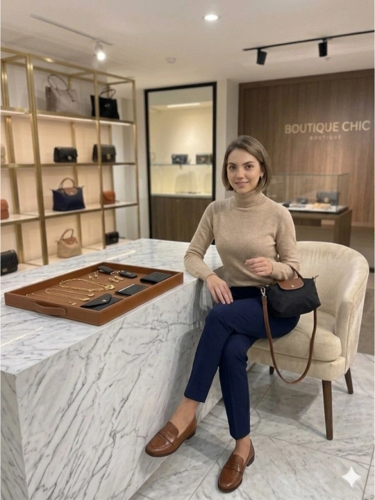 Ayollar sumkasi, ayollar uchun sumka Longchamp uslubidagi mini krossbodi sumkasi