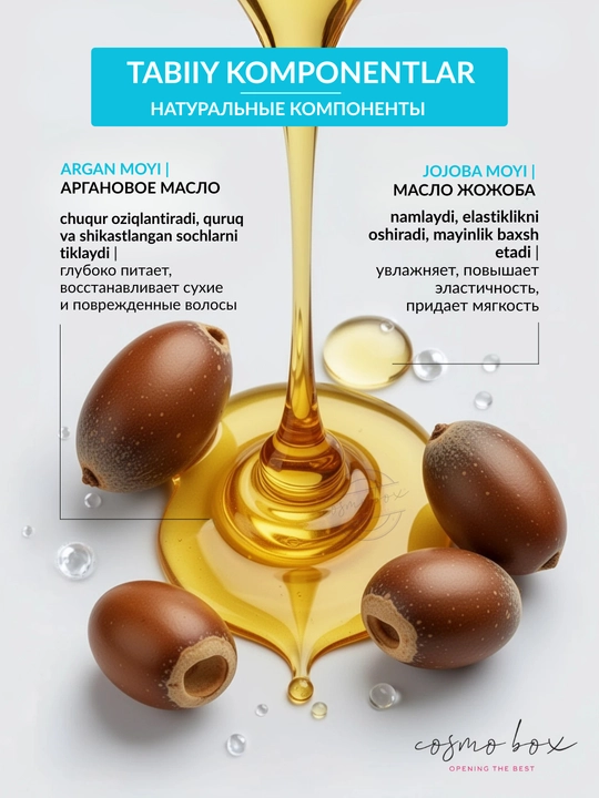 Кондиционер для волос ROYALLINES, увлажнение и уход, с дозатором, 500 мл