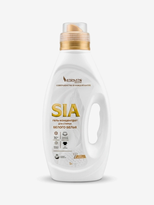 HS0010425 HOME: Гель - концентрат для стирки Белого белья «SIA» 1000 мл