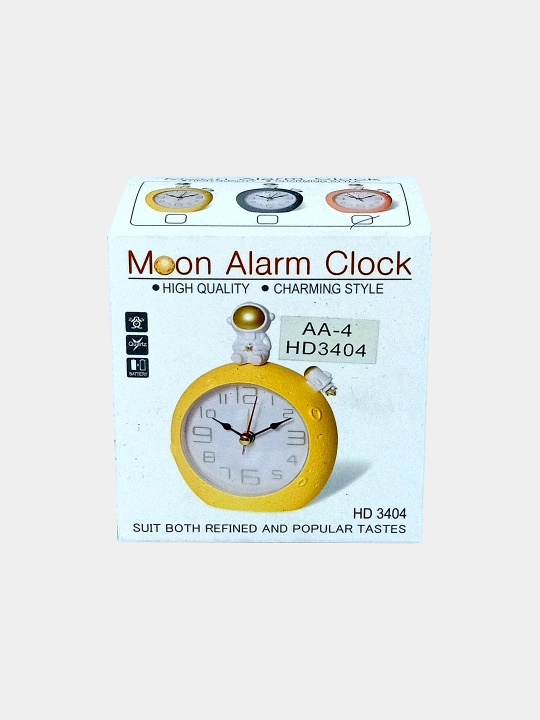 Настольный будильник "Moon Alarm Clock" с фигуркой астронавта (HD 3404)