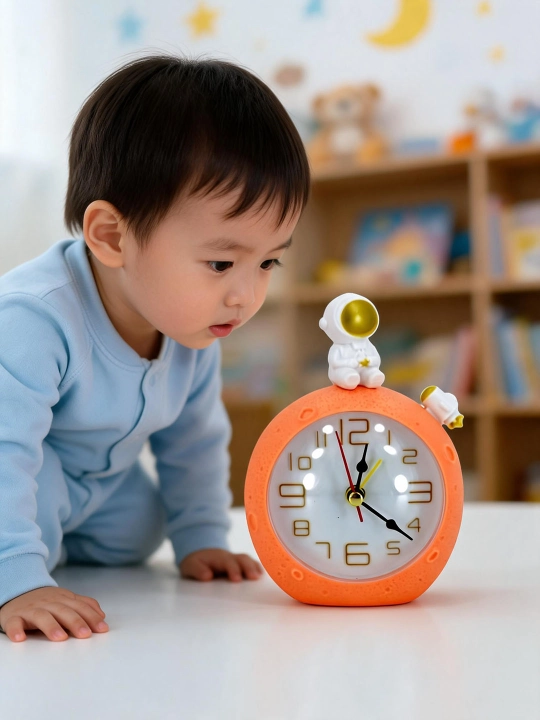Настольный будильник "Moon Alarm Clock" с фигуркой астронавта (HD 3404) - 