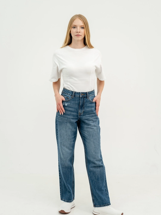 98% paxtadan tikilgan ayollar jinsi shimlari, kuz uchun, S-XL