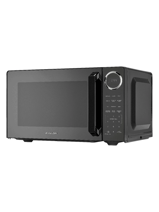 Mikroto‘lqinli pech AVL-MWO2340 B qora, 23L, 900W, mexanik, tez isitish, ixcham - 