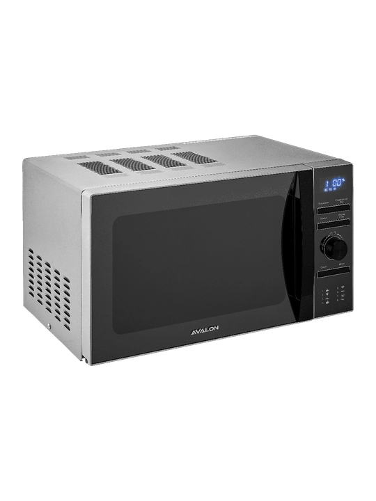 Mikroto‘lqinli pech AVL-MWO2340 B qora, 23L, 900W, mexanik, tez isitish, ixcham