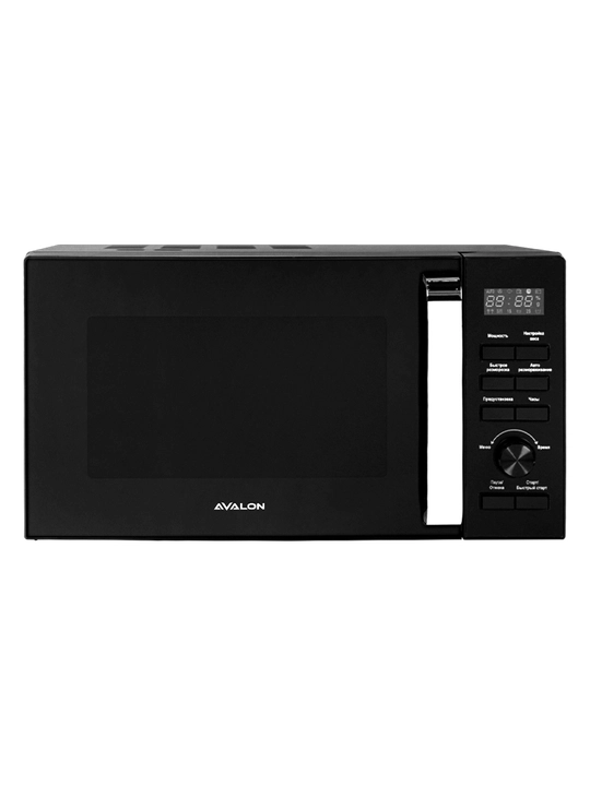 Mikroto‘lqinli pech AVL-MWO2549 B qora, 25L, 900W, mexanik, tez isitish, ixcham - 