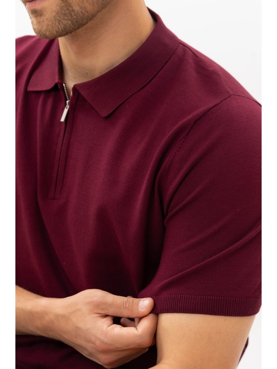 TERRA PRO Erkaklar polosi, zipka, finka 100% bambuk AW25CR2-29-22015