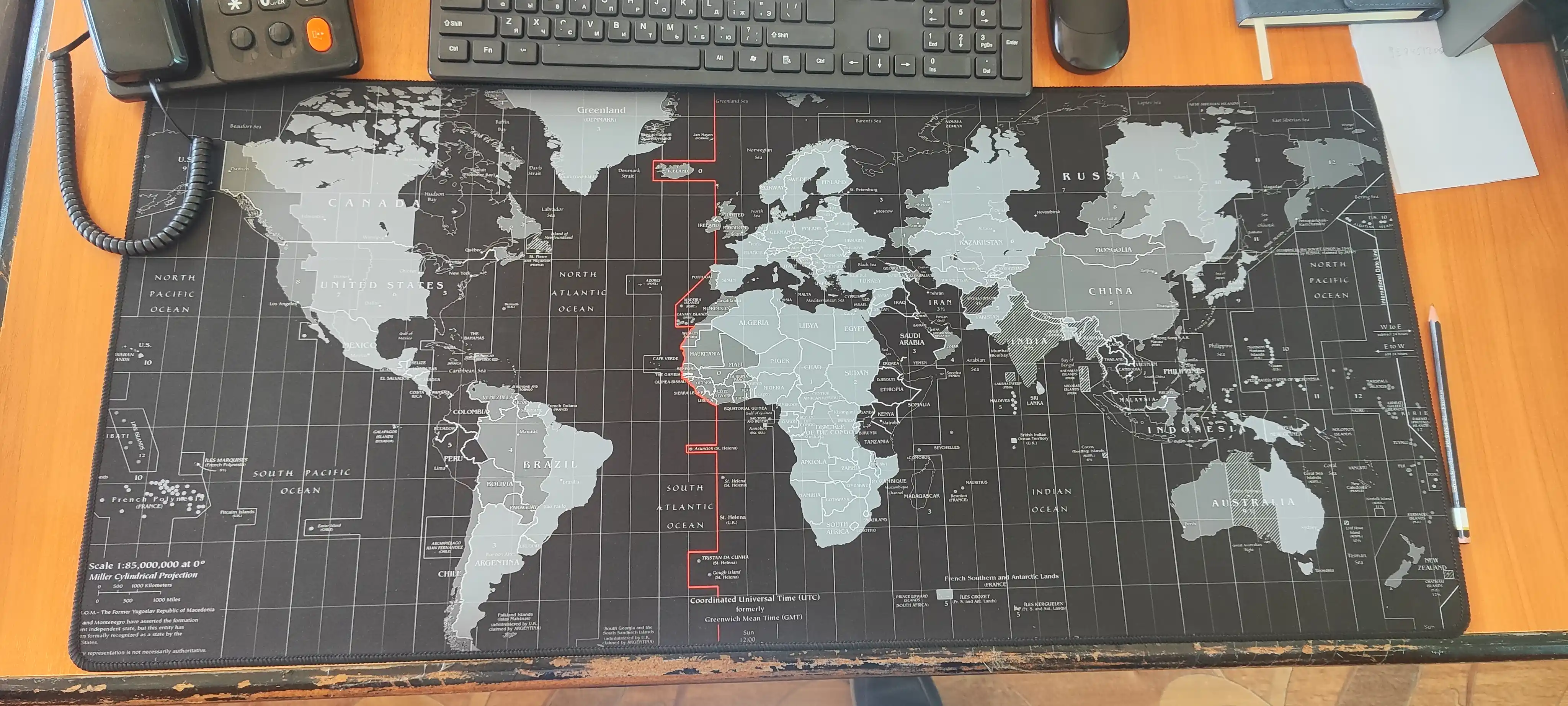 Sichqoncha uchun gilamcha, katta o'lchamli, 90x40 sm