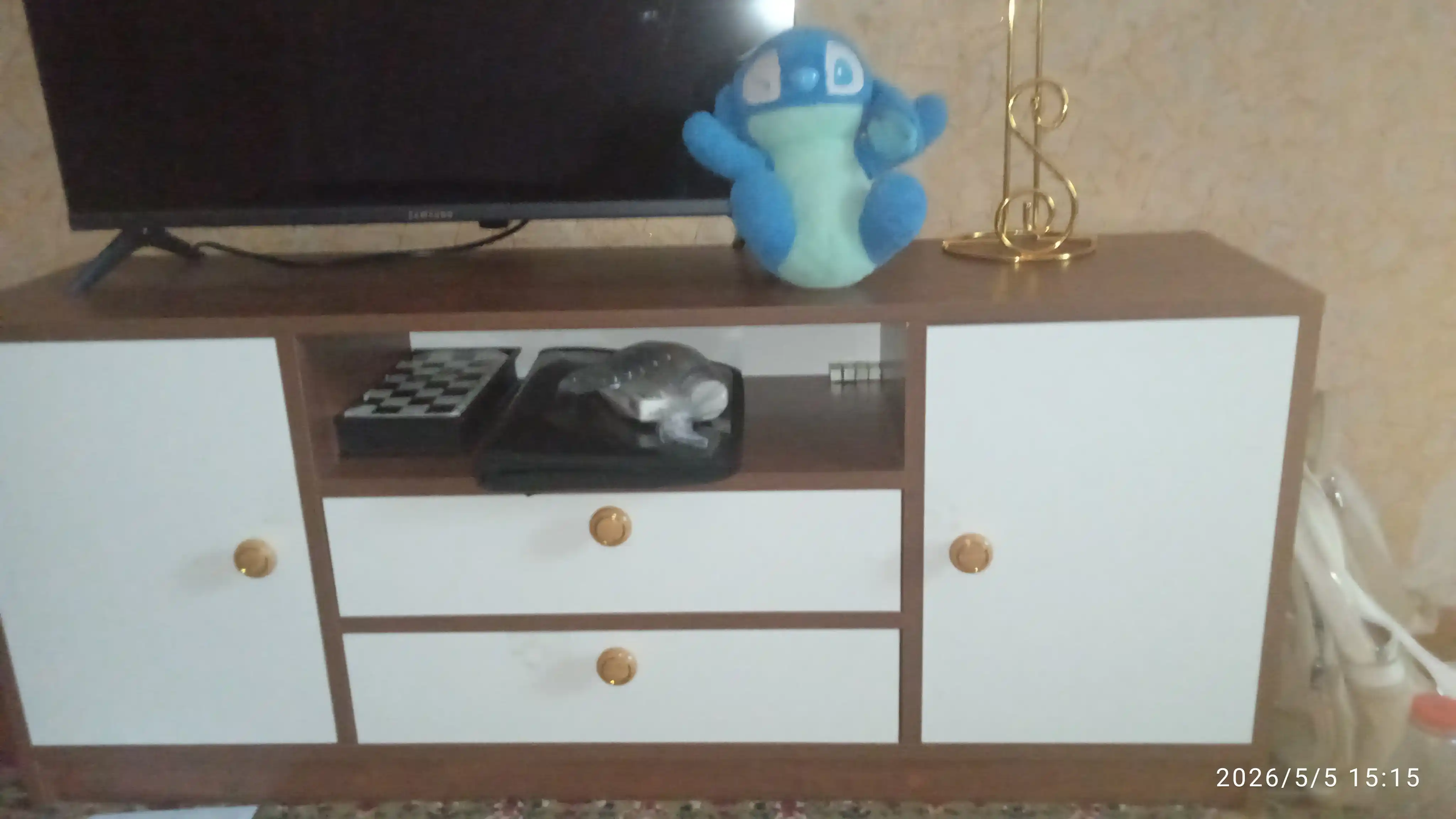 Keng va Zamonaviy MARSEL TV Tumba / Multimediya Shkafi LDSP 120x30x50 sm