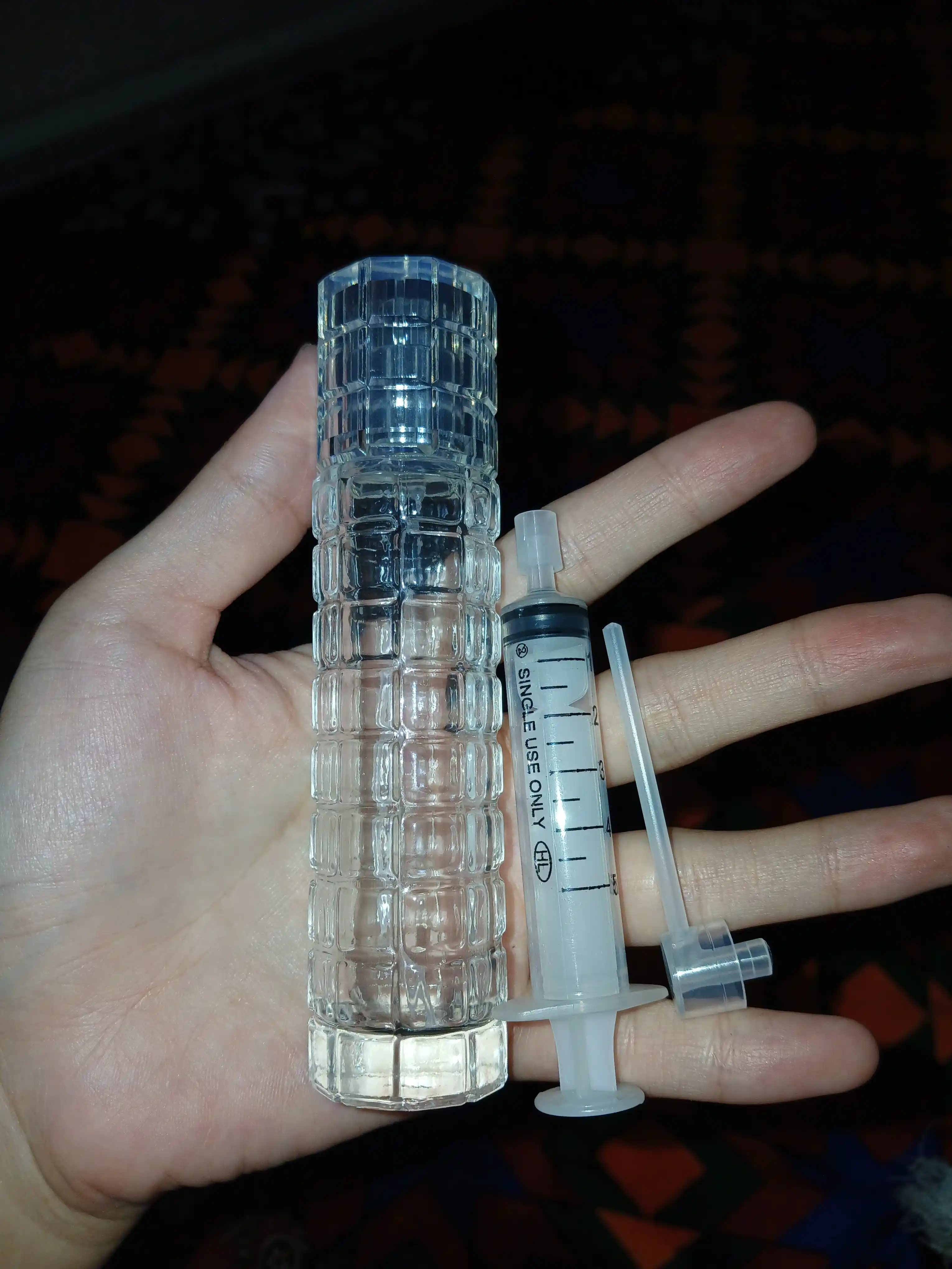 Ko‘p marta ishlatiladigan flakon, atir uchun atomayzer, 30 ml