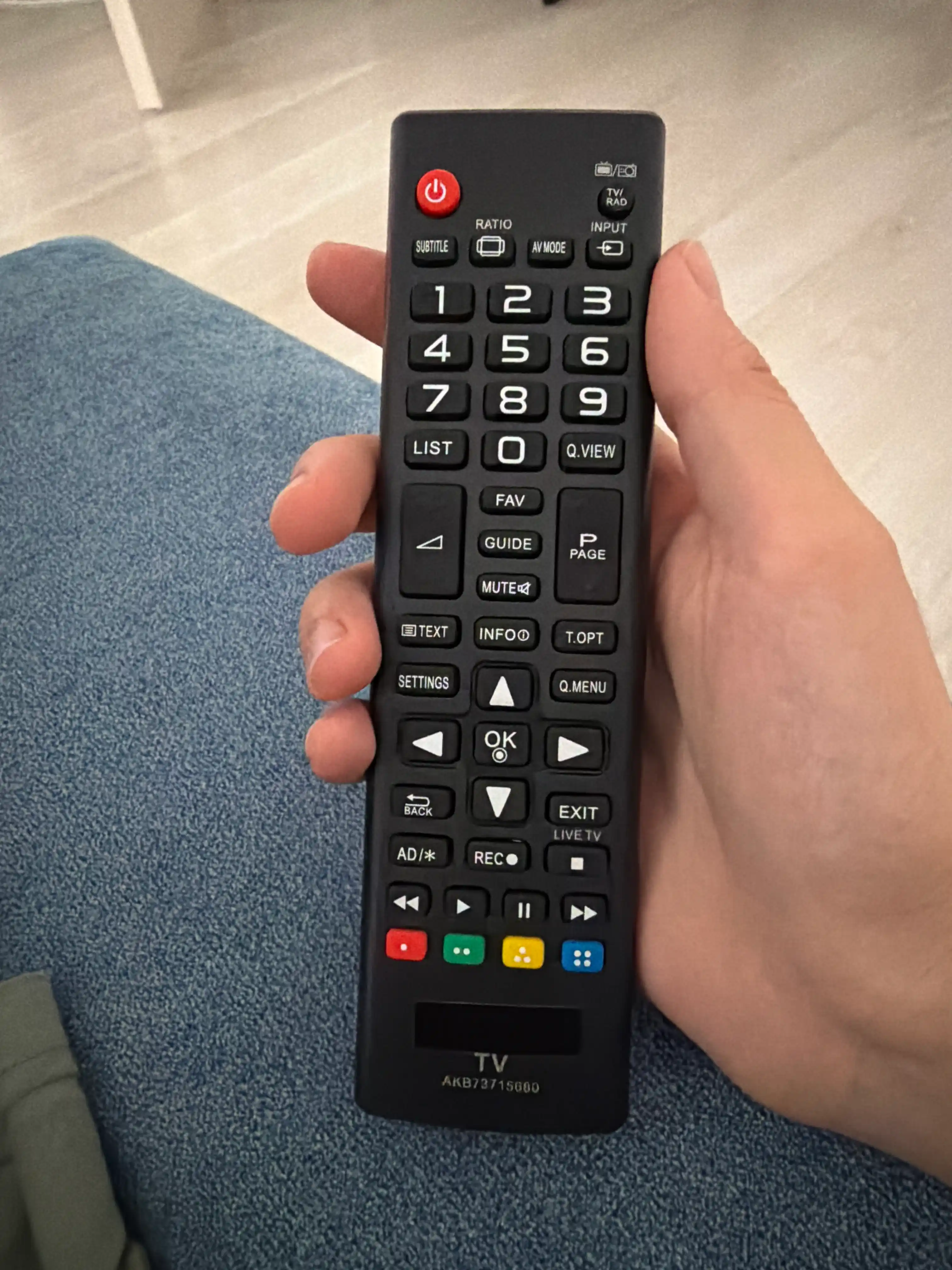 Пульт для LG TV телевизоров всех моделей, универсальный 170 b