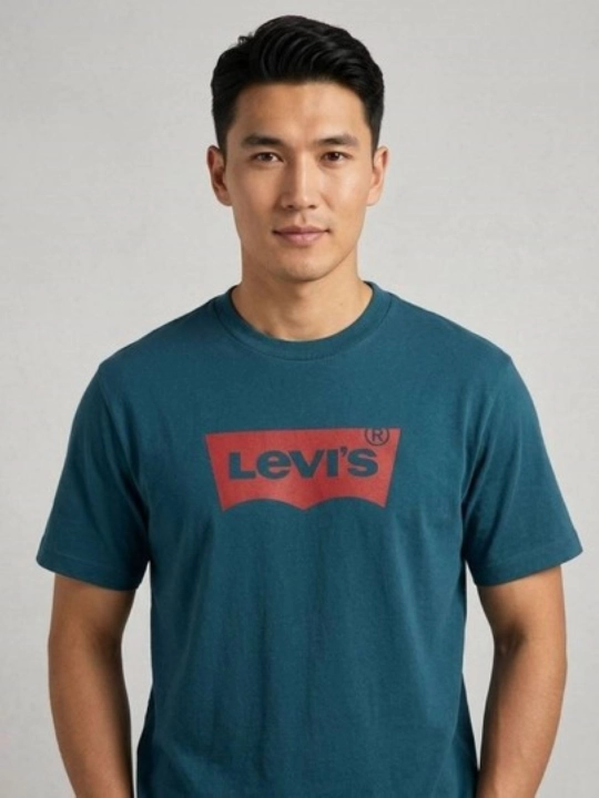 Футболка Levi's, 78% хлопок, мужская. Большой размер