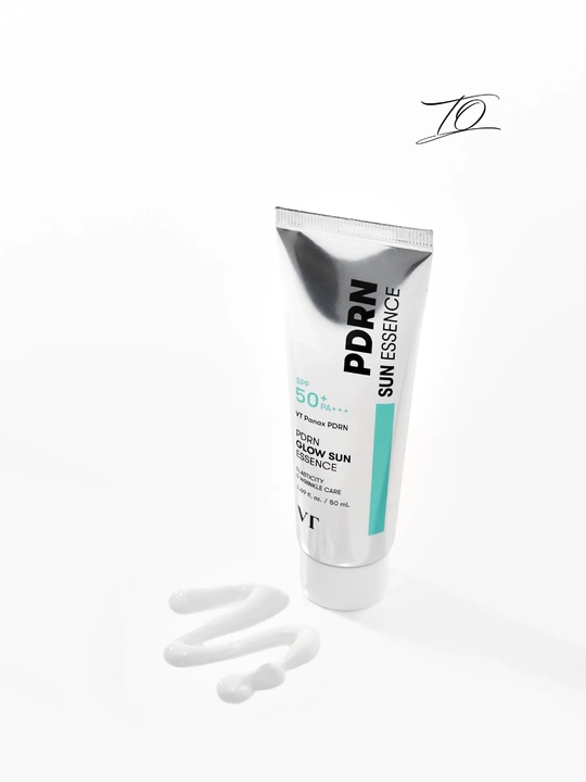 VT PDRN Glow Sun Essence SPF50+ PA++++ — сияющая солнцезащитная эссенция