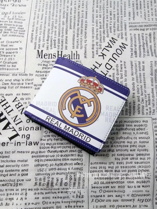 Премиум кошелек с футбольными клубами – Real Madrid, Barcelona, Arsenal