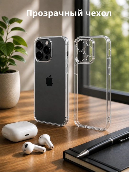 Чехол для iPhone 15, 14, 13, 12, 11 Pro Max, Pro - 