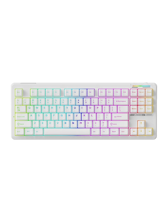 Mexanik klaviatura Lingbao Leopard K87 Tri-Mode RGB — kuch, tezlik va premium qulaylik - 