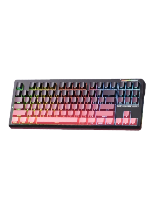 Mexanik klaviatura Lingbao Leopard K87 Tri-Mode RGB — kuch, tezlik va premium qulaylik - 