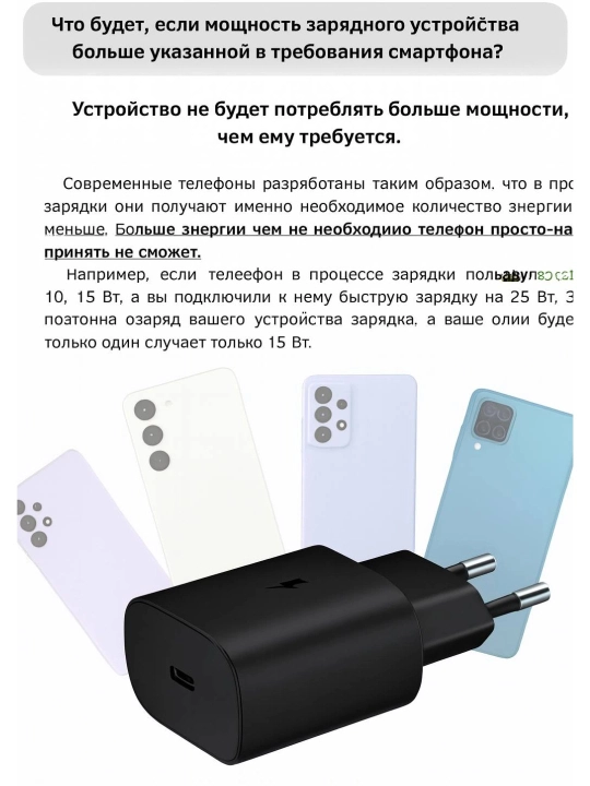 Зарядные устройства для Samsung с кабелем — быстро, мощно и безопасно