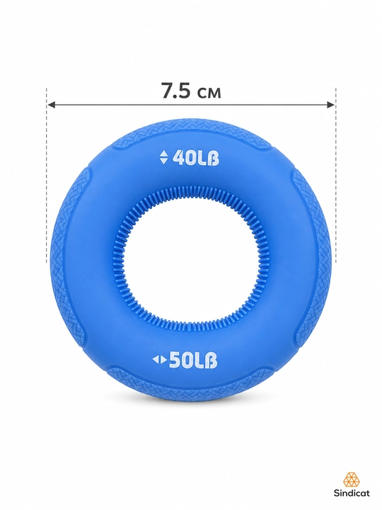 Silikon qo‘l espanderi, bosqichli yuklama, 10 dan 40 kg gacha
