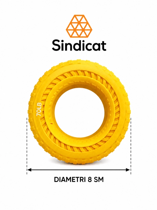 Silikon qo‘l espanderi, bosqichli yuklama, 10 dan 40 kg gacha