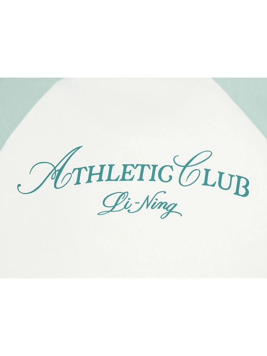 Katta o‘lchamli, bosma naqshli futbolka, ayollar yozgi kiyimi Li-Ning AHSW416
