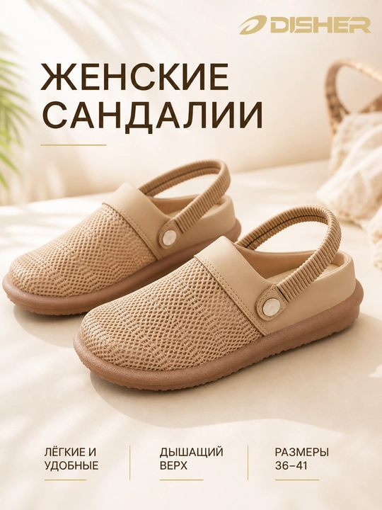 Ayollar sandallari DISHER EasyComfort