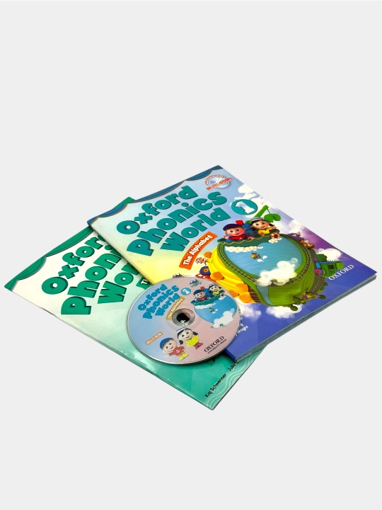 Oxford Phonics World 1–2–3 (Student Book + Workbook + Multi-ROM)  Kaj Schwermer