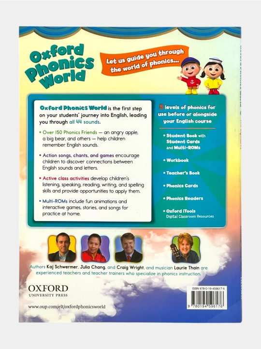 Oxford Phonics World 1–2–3 (Student Book + Workbook + Multi-ROM)  Kaj Schwermer