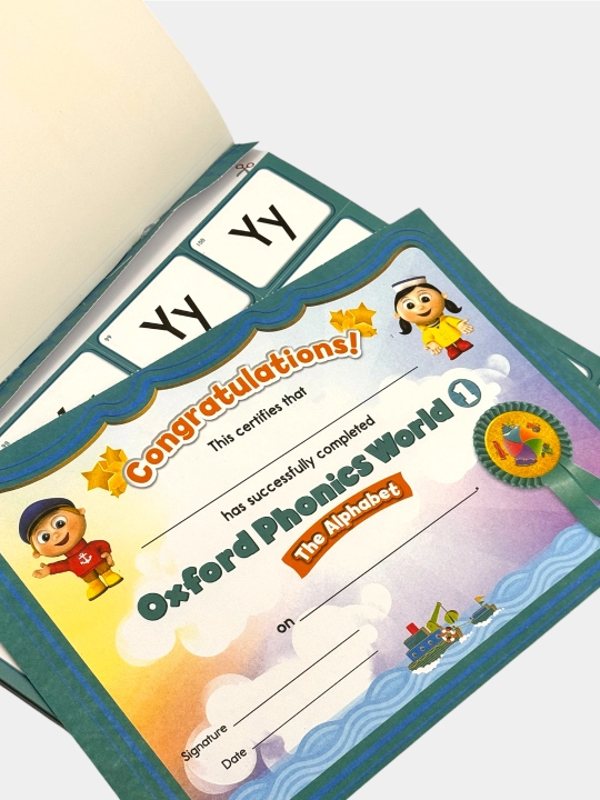 Oxford Phonics World 1–2–3 (Student Book + Workbook + Multi-ROM)  Kaj Schwermer