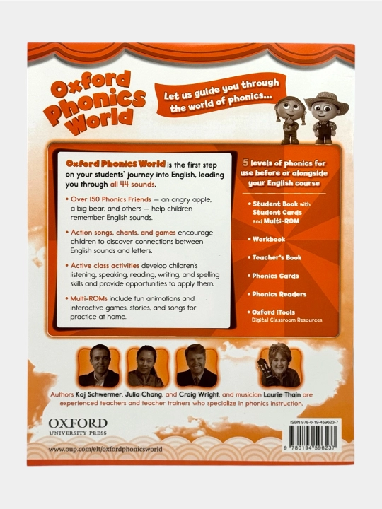 Oxford Phonics World 1–2–3 (Student Book + Workbook + Multi-ROM)  Kaj Schwermer