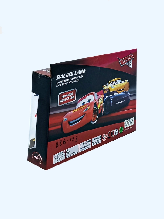 "Racing Cars" poyga mashinalari to'plami (9 dona) Yashin Makvin bilan