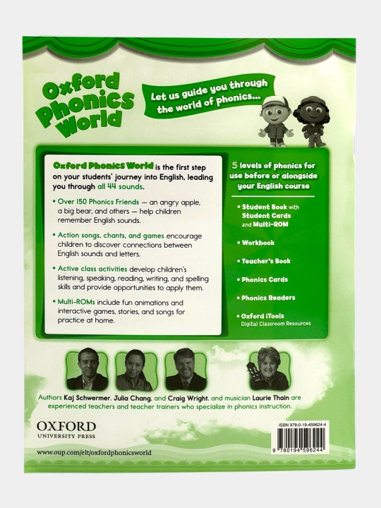 Oxford Phonics World 1–2–3 (Student Book + Workbook + Multi-ROM)  Kaj Schwermer
