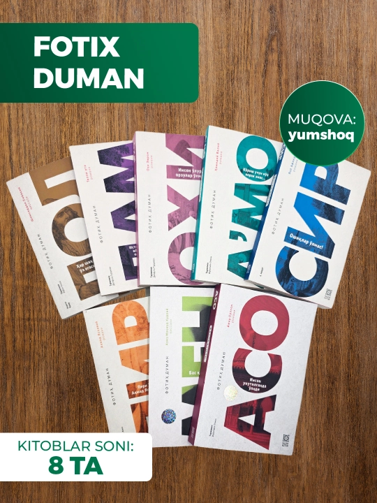 Fotix Duman asarlari to'plami, 8 ta kitob - 