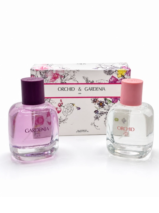 ZARA Orchid & Gardenia — ayollar uchun atirlar to‘plami (2 dona)