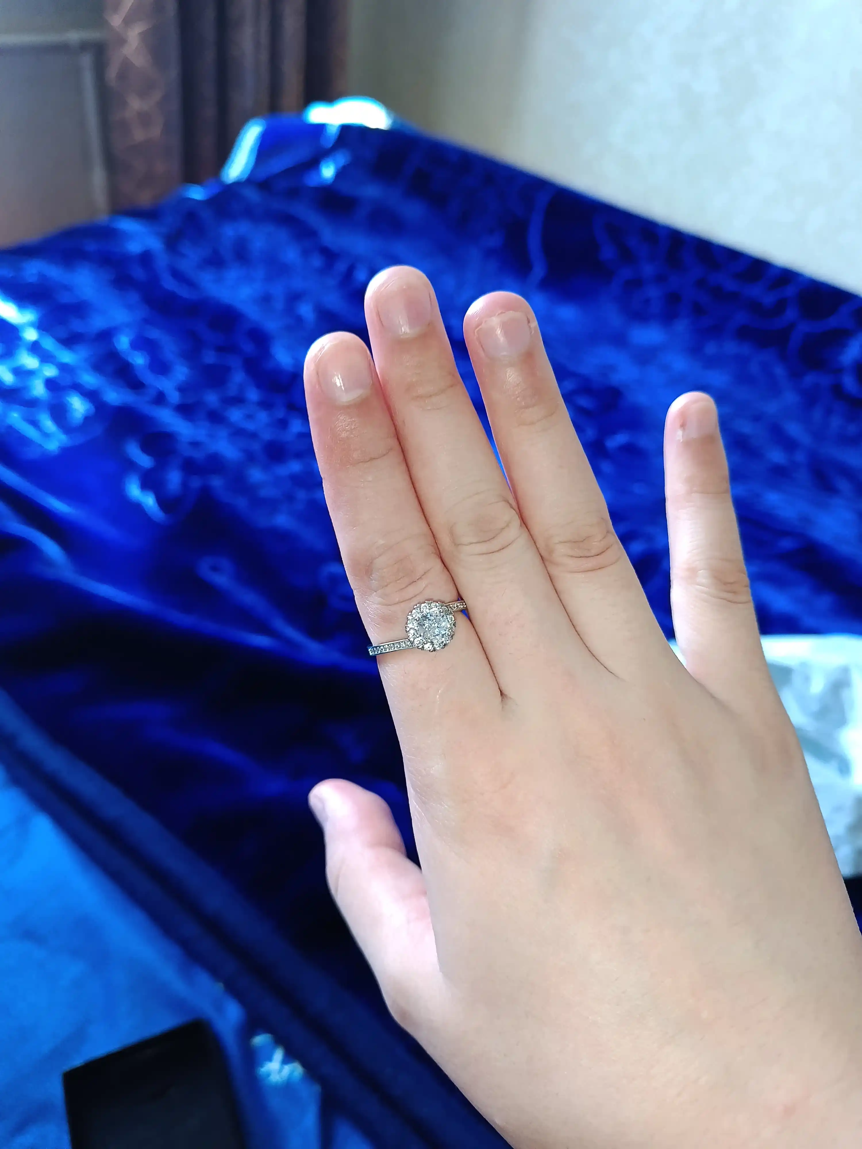 Серебряное кольцо, женское, 925 проба