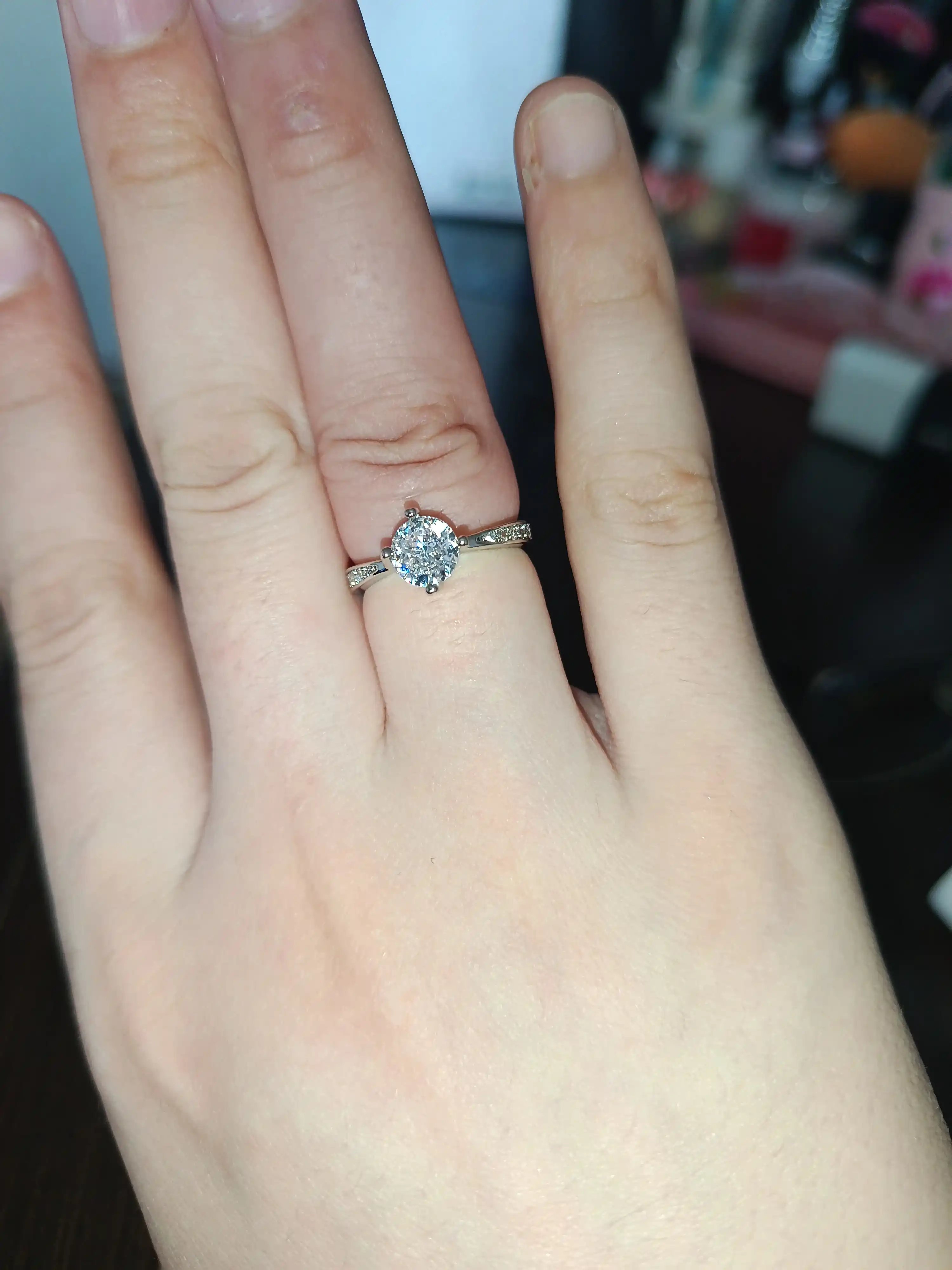 Серебряное кольцо, женское, 925 проба