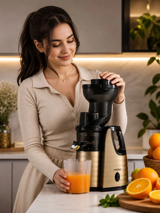 Соковыжималка медленного отжима HADIY (Slow Juicer) HD-601