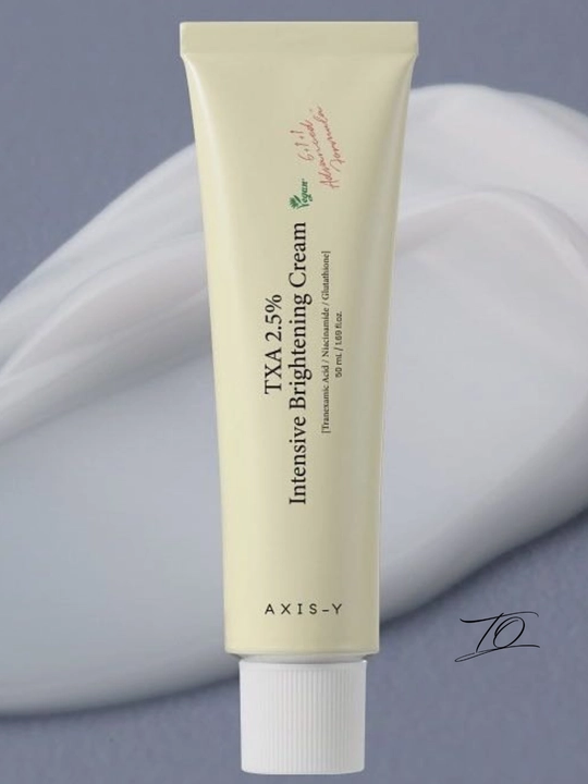 AXIS-Y TXA 2.5% Intensive Brightening Cream — oqartiruvchi yuz kremi TXA bilan