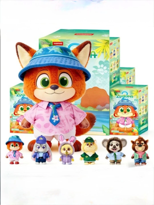 Zootopia 2- Miniso, игрушка сюрприз, брелок, фигурка Дисней