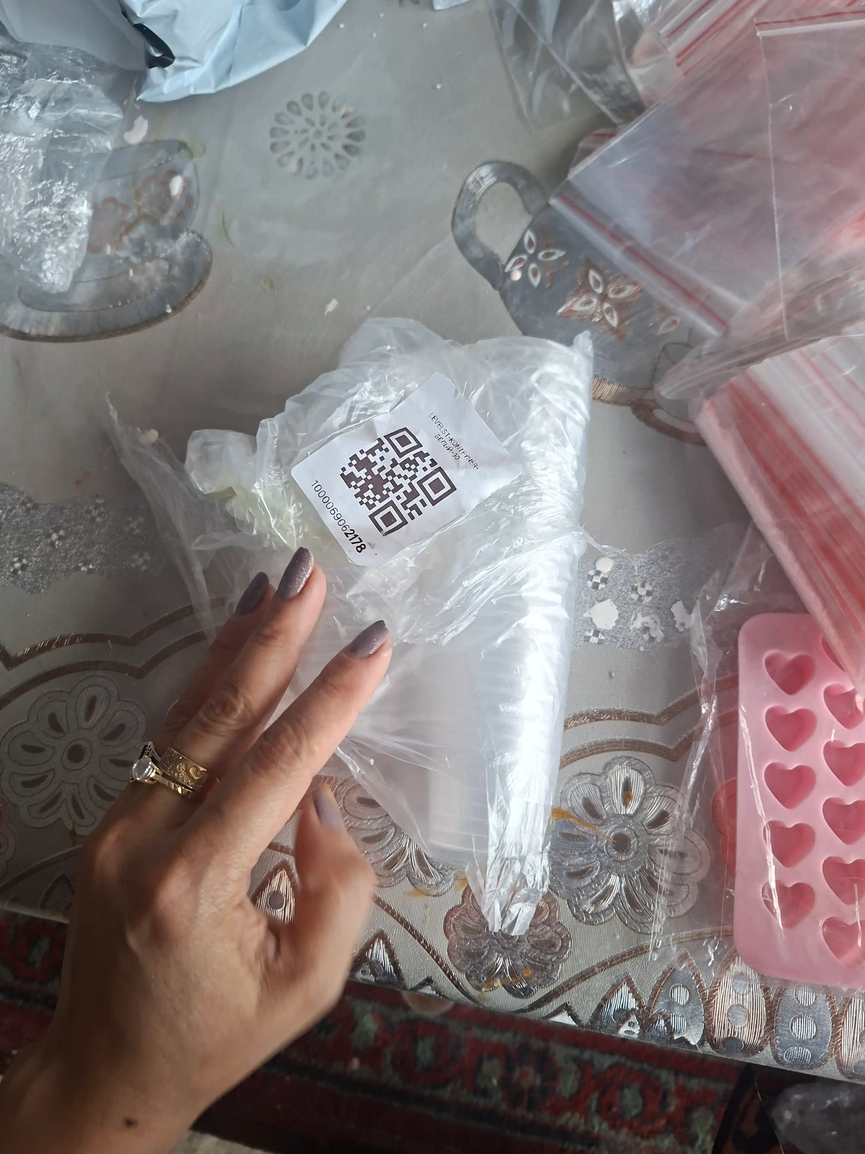 25 ml 50ml va 80 ml qopqoqli plastik konteyner – sous va oziq-ovqat saqlash uchun qulay
