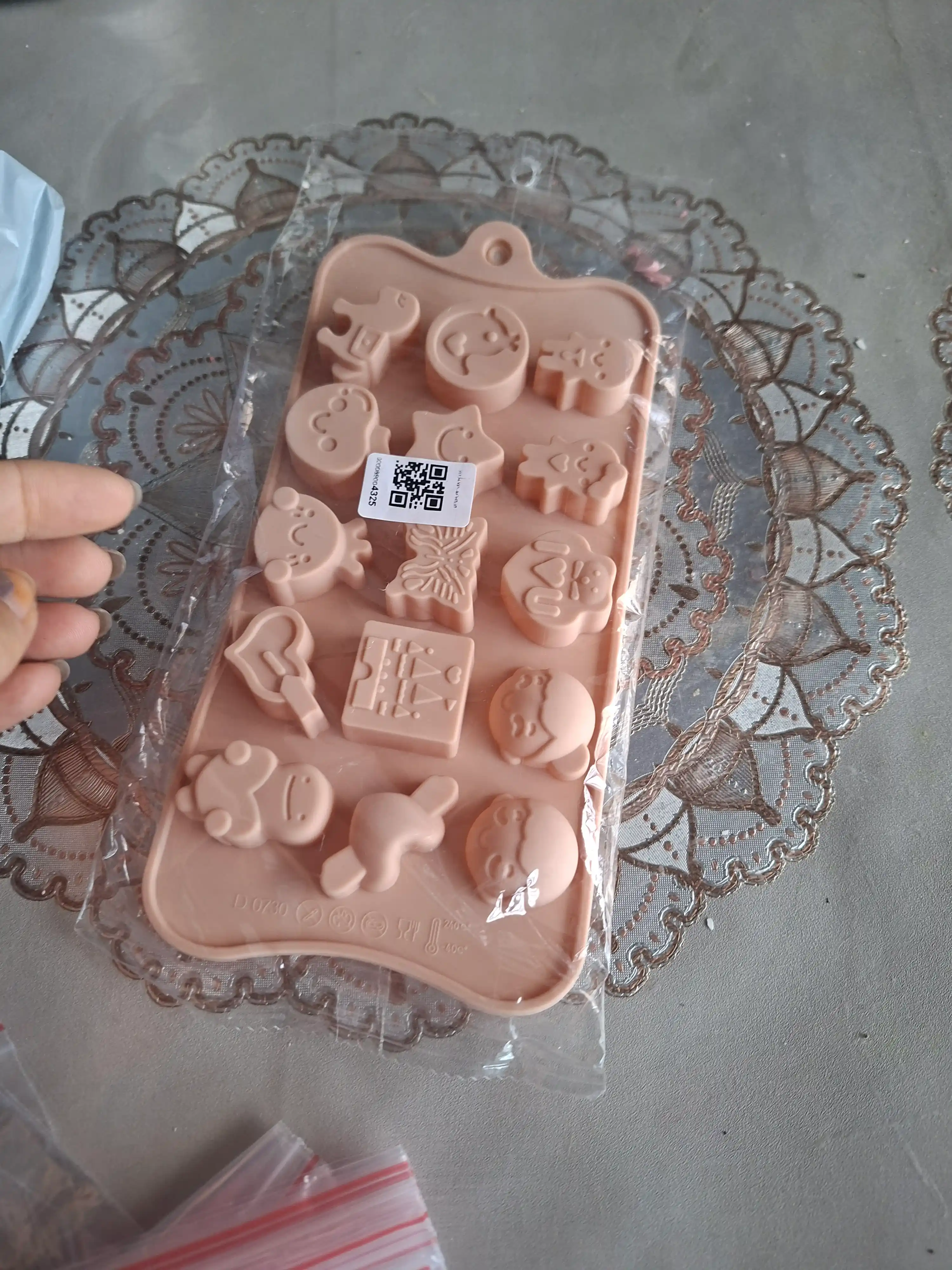 Силиконовые формы для шоколада и конфет, для выпечки, мармелада и десертов, льда