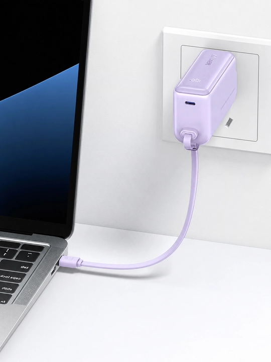 Anker Power Bank 5000mAh A1636 30W+zaryadlovchi qurilma-2 tasi 1 da USB-C kabel bilan