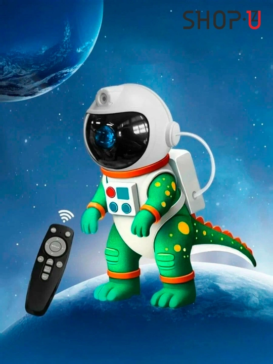 Ночник проектор космонавт динозавр, звездное небо
