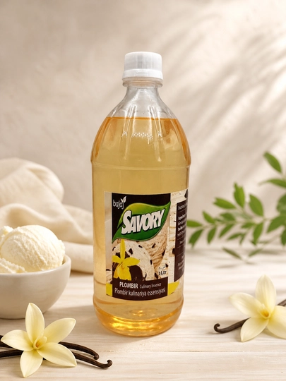 Эссенция Savory PLOMBIR 1 литр (ароматизатор сливочного мороженого) — SAVORY-ASFDASDFSA