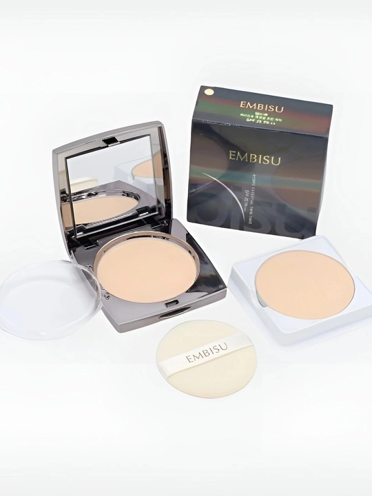 Пудра для лица Embisu SPF25 PA++, двойная - 