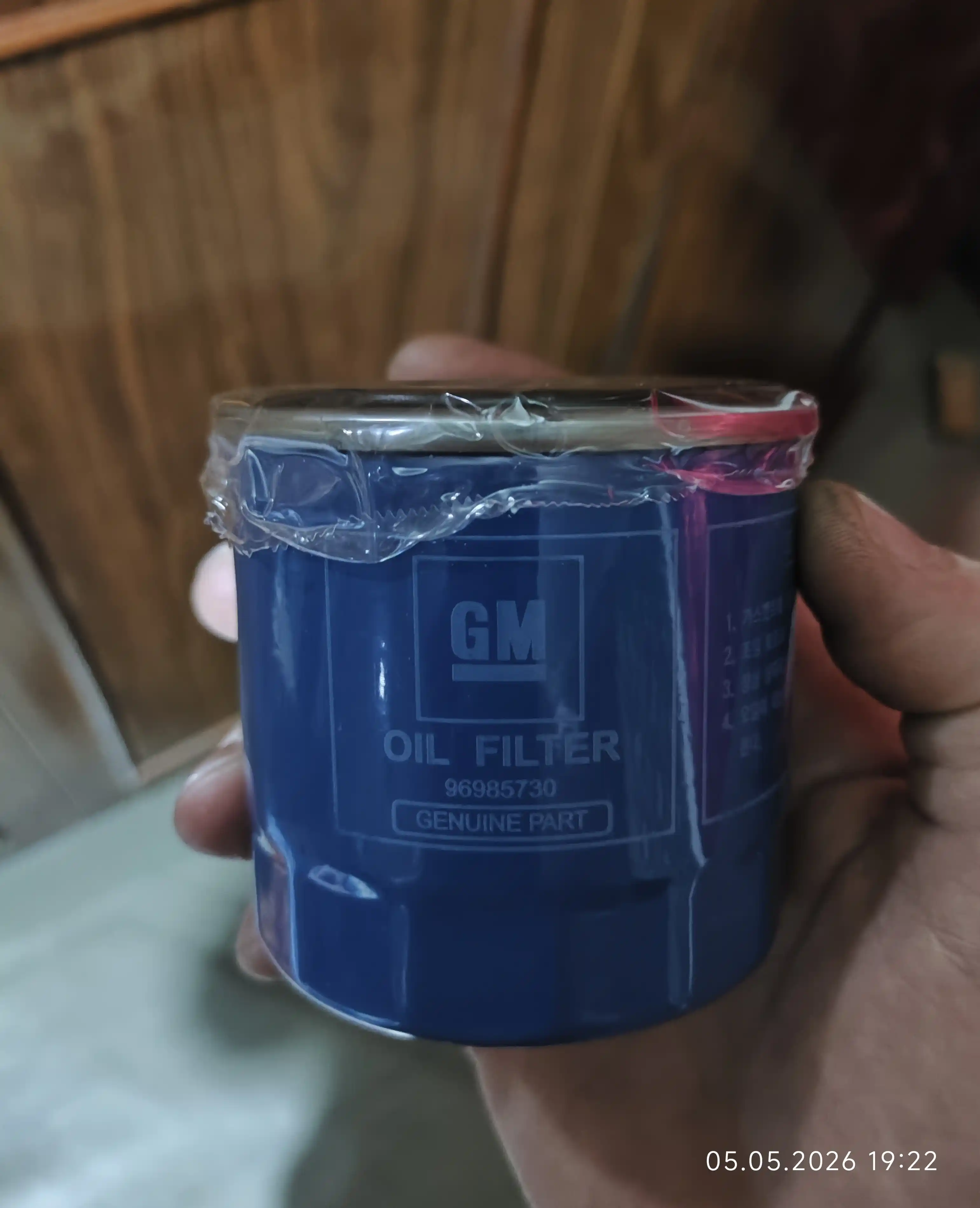 Filtr Moy Gentra, Cobolt, Nexia3, Spark GM Korea #96985730