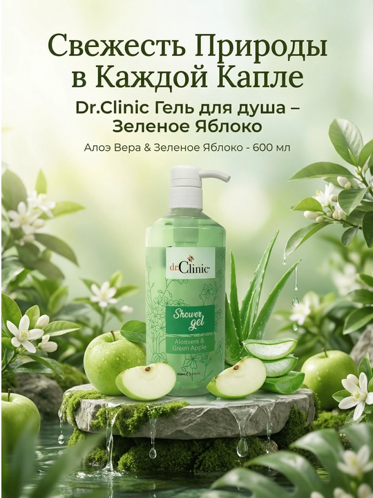 Dr.Clinic Гель для душа 600 мл