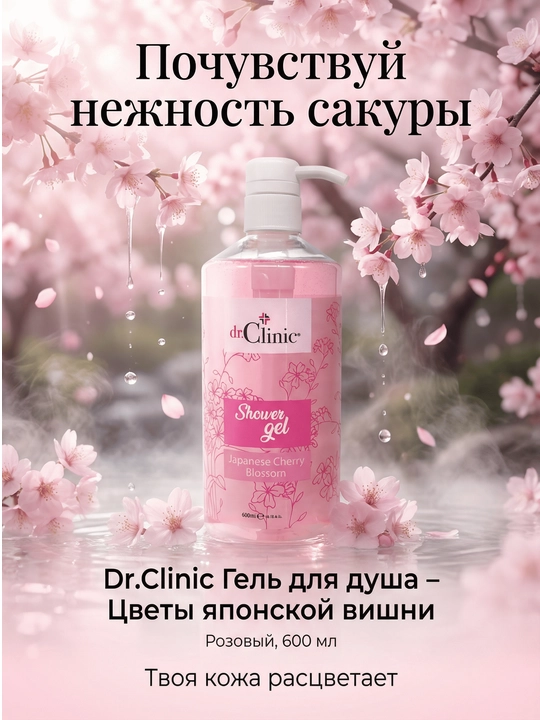 Dr.Clinic Гель для душа 600 мл