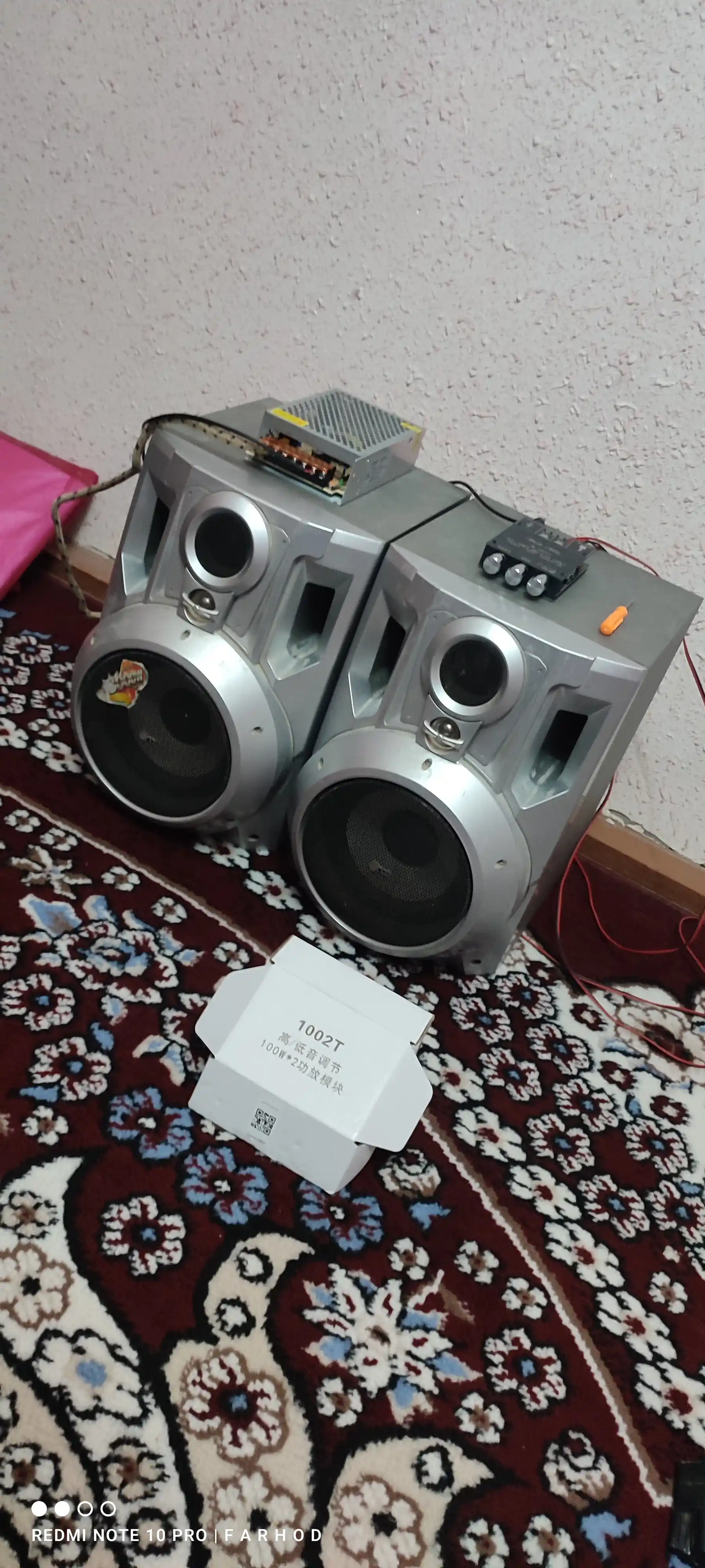 ZK-1002T 2 kanalli streo ovoz kuchaytirgich, 2×100 Vt