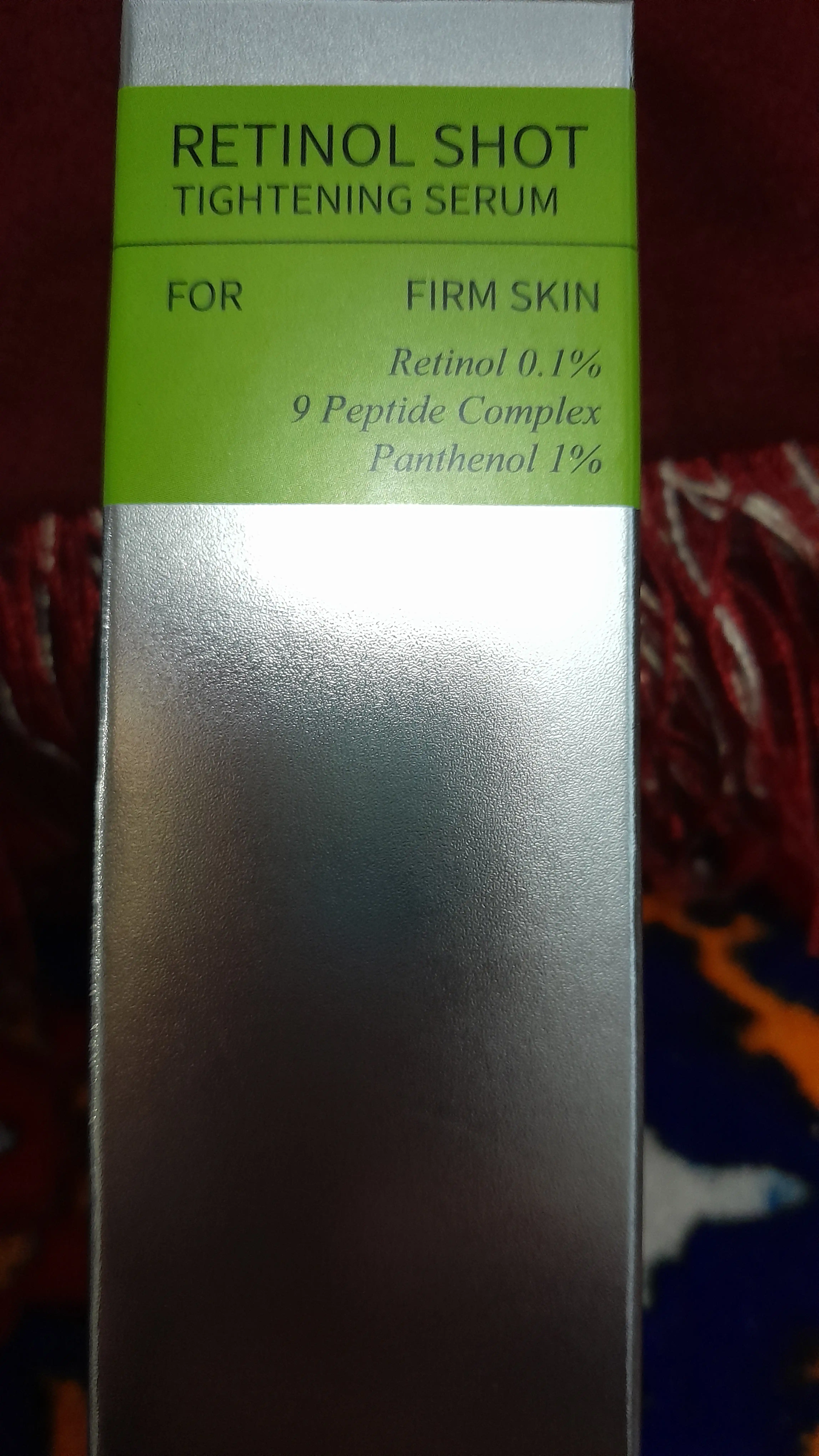 Lifting-buster va zardob, retinol va mikroignalar bilan