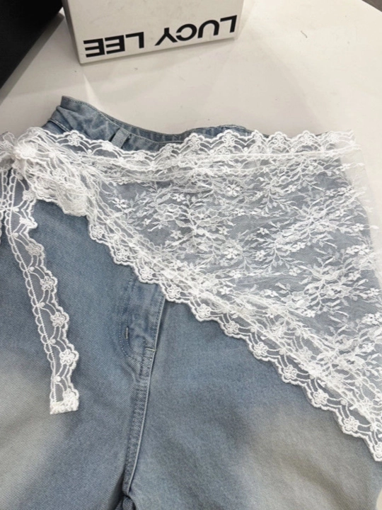 Ayollar va qizlar uchun to'rli bandana, baska